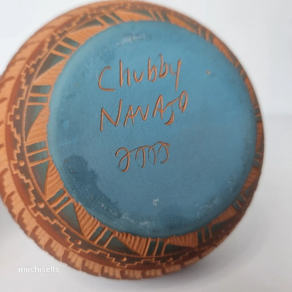 Native American Navajo Vase Handmade